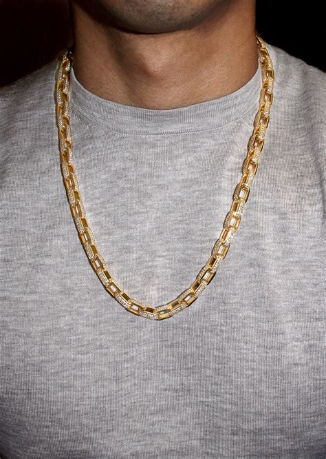 gold mens hermes link chain 10mm|10mm Hermes Link Chain .